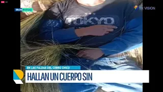 Hallan el cuerpo sin vida de un joven en las faldas del Cerro Chico en Potosí