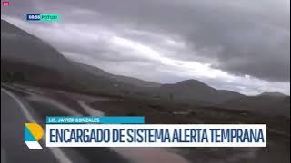 Persisten las precipitaciones pluviales en el departamento y se mantiene el monitoreo preventivo