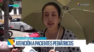 Hospital invita a consultas de oncología pediátrica para menores de 18 años.