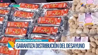 Secretaría de Desarrollo Humano garantiza distribución de desayuno y alimento complementario