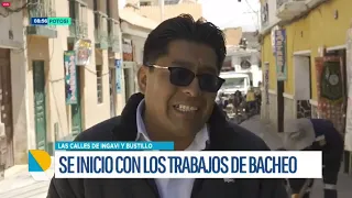 Municipio inicia reposición de cunetas y cierre temporal de calle por trabajos de mantenimiento vial