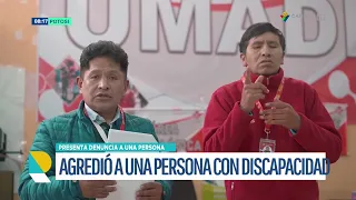 UMADIS convoca a denunciar hechos de violencia contra personas con discapacidad