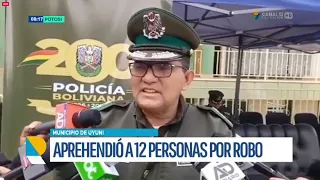 12 MILITARES APREHENDIDOS POR PRESUNTO ROBO DE CHATARRA EN EL CEMENTERIO DE TRENES DE UYUNI