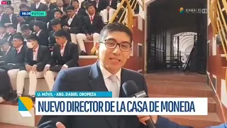NUEVO DIRECTOR DE LA CASA NACIONAL DE MONEDA ANUNCIA PLAN PARA DEVOLVER PRESTIGIO CULTURAL