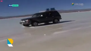 UYUNI REGISTRA ALTA AFLUENCIA TURÍSTICA Y ANUNCIAN INVERSIÓN DE BS 100 MILLONES PARA MEJORAR SU AEROPUERTO