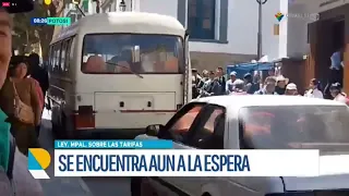 Jefatura de Tráfico y Vialidad anuncia controles a transporte público y exige aprobación de ley de tarifas