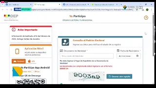 Habilitan consulta en portal web para verificar designación como jurado electoral en Potosí