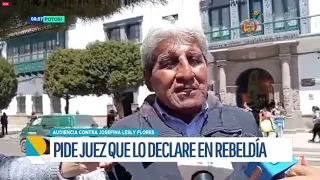 PRESIDENTE DE COMCIPO CUESTIONA NUEVA SUSPENSIÓN EN AUDIENCIA DE MEDIDAS CAUTELARES