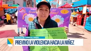 SLIM DESPLIEGA PERSONAL PARA PREVENCIÓN DE LA VIOLENCIA DURANTE LA ENTRADA DEL CARNAVAL MINERO
