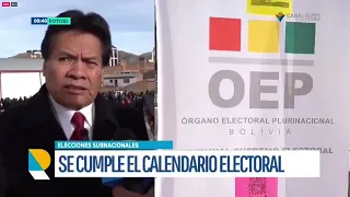 TED INFORMA AVANCE DEL CALENDARIO ELECTORAL Y APERTURA DE LA FASE DE SUSTITUCIÓN DE CANDIDATOS