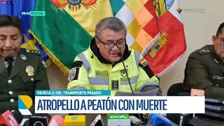 PEATÓN PIERDE LA VIDA TRAS SER ATROPELLADO POR UN TRACTOCAMIÓN EN LA AVENIDA DE LAS BANDERAS