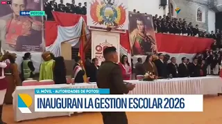 INICIA EL ACTO INAUGURAL DE LA GESTIÓN ESCOLAR 2026 EN EL COLEGIO NACIONAL PICHINCHA