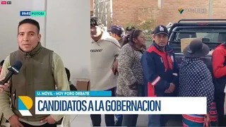 JUEVES 12 SE REALIZA EL FORO DEBATE CON CANDIDATOS A LA GOBERNACIÓN DE POTOSÍ
