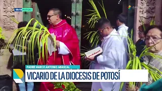 FIELES INICIAN SEMANA SANTA CON MENSAJE DE RENOVACIÓN ESPIRITUAL EN POTOSÍ