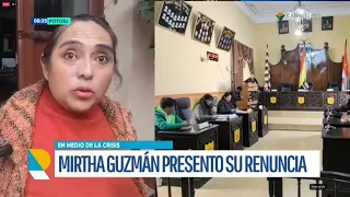 CONCEJAL MIRTHA GUMAN PRESENTA SU RENUNCIA Y HACE BALANCE DE SU GESTIÓN