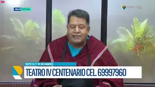 HUMORISTA BOLIVIANO PIDE CONDICIONES SEGURAS PARA PRESENTACIÓN EN POTOSÍ
