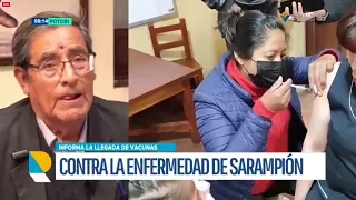 REFUERZAN VACUNACIÓN CONTRA EL SARAMPIÓN PARA EVITAR BROTES EN LA POBLACIÓN INFANTIL