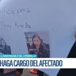 Esposa de Oscar Flores atropellado exige a la presunta responsable Claudina Ramos asumir responsabilidades y no abandonar el caso