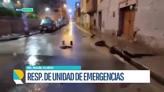 INTENSAS LLUVIAS GENERAN MONITOREO EN ZONAS CRÍTICAS Y TRABAJOS DE LIMPIEZA EN LA CIUDAD