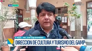 POTOSÍ IMPULSA JORNADAS CULTURALES CON MIRAS AL DESARROLLO TURÍSTICO Y ARTÍSTICO