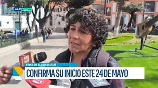 FERIA DE ALASITAS SE REALIZARÁ EN PENTECOSTÉS Y ARTESANOS INICIAN GESTIONES EN POTOSÍ