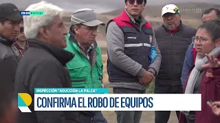 DENUNCIAN DESMANTELAMIENTO EN ADUCCIÓN “LA PALCA” Y DAÑO ECONÓMICO MILLONARIO