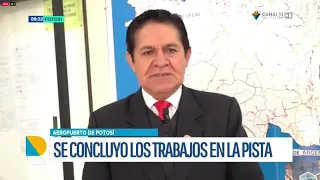 AVANZAN OBRAS DEL AEROPUERTO DE POTOSÍ: PREVÉN HABILITAR VUELOS EN ABRIL