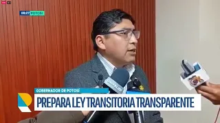 GOBERNACIÓN DE POTOSÍ EMITE DECRETO PARA GARANTIZAR TRANSICIÓN TRANSPARENTE Y ORDENADA