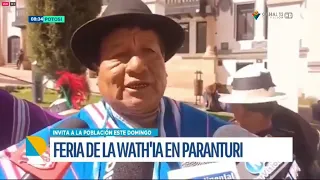 INVITAN A LA FERIA DE PARANTURÍ CON TRADICIONALES PLATOS COMO LA HUACHILLA Y LA CANCA