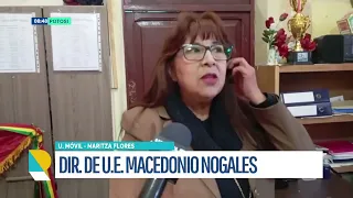 UNIDAD EDUCATIVA MACEDONIO NOGALES DESCARTA CASO DE BULLYING Y ANUNCIA MEDIDAS PREVENTIVAS