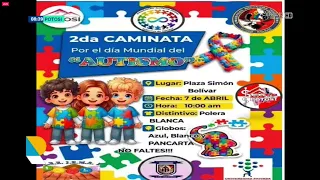 POTOSÍ REALIZA CAMINATA POR EL DÍA MUNDIAL DEL AUTISMO PARA GENERAR CONCIENCIA